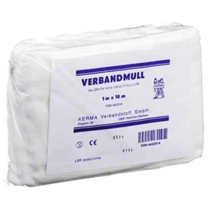 VERBANDMULL 1x10 m unsteril Produktbild