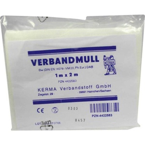 VERBANDMULL 1x2 m unsteril Produktbild