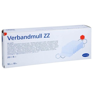 VERBANDMULL Hartmann 10 cmx10 m zickzack Produktbild