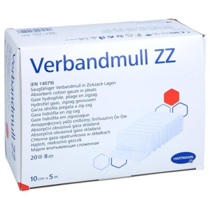 VERBANDMULL Hartmann 10 cmx5 m zickzack Produktbild