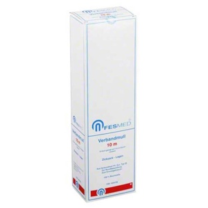 Verbandmull zickzack BW 20 / 1, 1 St n.v. Produktbild