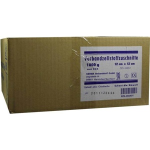 Verbandzellstoff Zuschnitte, 1000 g n.v. Produktbild