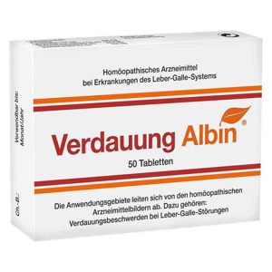 Verdauung Albin® Tabletten, 50 St Tabletten Produktbild