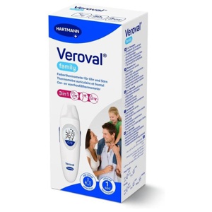 VEROVAL family 3in1 Infrarot-Fieberthermometer Produktbild
