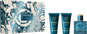 Versace Eros H Eau De Toilette 50 Ml Vaporizer Shower Gel 50 Ml After Shave Balm 50 Ml produkt bild