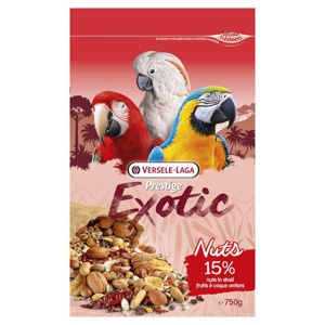 Versele-Laga Prestige Premium Parrot Exotic Nuts Mix 750 g produktbilde