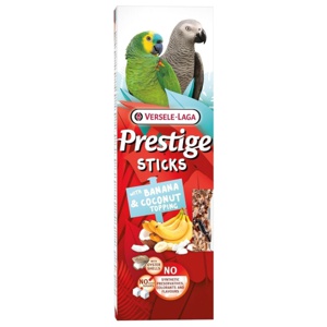 Versele-Laga Prestige Sticks Parrots Banan & Kokos 140 g produkt bild