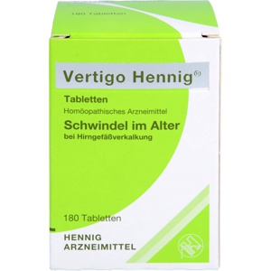 VERTIGO-HENNIG-Tabletten Produktbild
