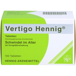 VERTIGO HENNIG Tabletten Produktbild