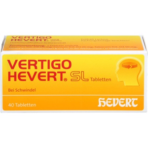 VERTIGO HEVERT SL Tabletten Produktbild