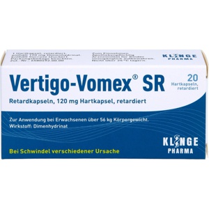 VERTIGO-VOMEX SR Retardkapseln Produktbild