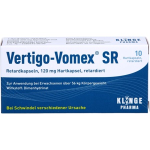 VERTIGO-VOMEX SR Retardkapseln Produktbild