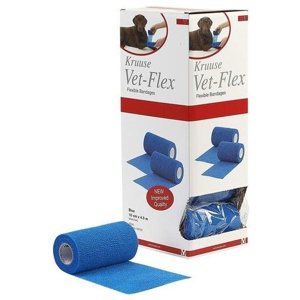 Vet-Flex Elastisk Binda Blå 10 cm x 4,5 m 10 st produkt bild