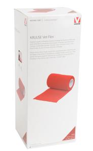 Kruuse Vet-Flex Röd 10 cm x 4,5 m produkt bild