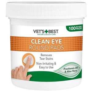 Vet's Best® Clean Eye Pads för hundar - 100 pads produkt bild