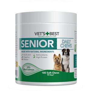 Vet's Best Senior Daily Chews Lachs Produktbild