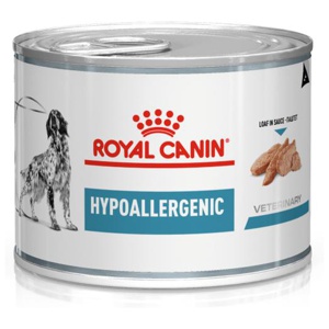 Veterinary Diets Derma Hypoallergenic Loaf Can för hund - 12 x 200 g produkt bild