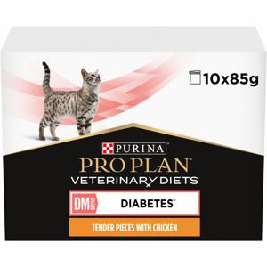 Veterinary Diets Feline St/Ox DM Diabetes Management Chicken Våtfoder - 10 x 85 g produkt bild