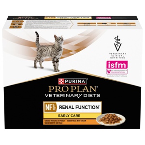 Veterinary Diets NF Renal Function Early Care Chicken för Katt - 10 st x 85 g produkt bild