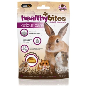 VetIQ Healthy Bites för Smådjur Odour Care 30 g produkt bild