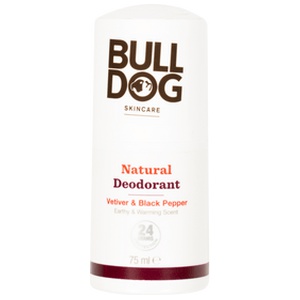 Vetiver & Black Pepper Deodorant - 75ML - Bulldog produktbillede
