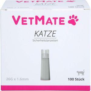 VETMATE Sicherheitslanzetten 26 G 1,6 mm Katze Produktbild