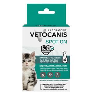 Vetocanis Anti-parasit Spot on Kattunge 2x0,6 ml produkt bild