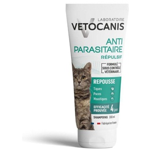 Vetocanis Repellierendes Floh- und Zecken-Shampoo für Katzen Produktbild