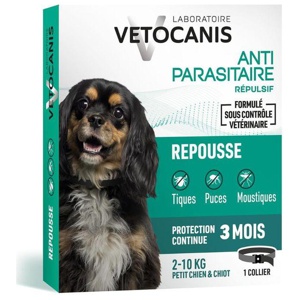 Vetocanis Repellierendes Floh- und Zeckenhalsband für Hunde Produktbild