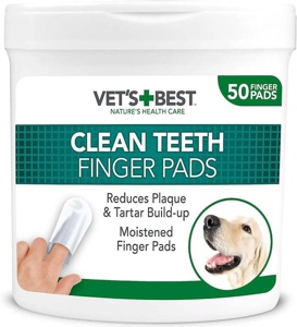 Vets Best koera/kassi hambapuhastuslapid näpule N50 toote pilt