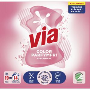 Via Color Parfymfri Tvättmedel 760 g produkt bild