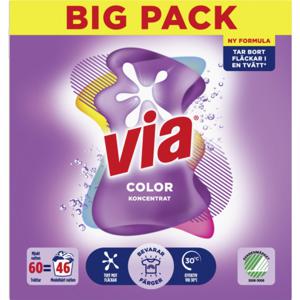 Via Color Tvättmedel 2400 g produkt bild