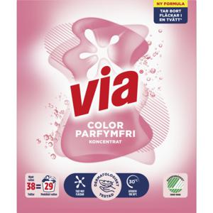 Via Color Parfymfri Tvättmedel 1520 g produkt bild