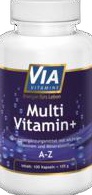 VIA VITAMINE Multi Vitamin + A-Z 100 St Kapseln Produktbild