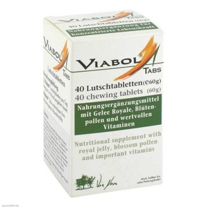 Viabol Tabs Lutschtabletten, 40 St Lutschtabletten Produktbild
