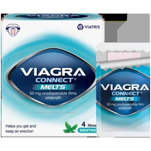 Viagra Connect Melts 4 Orodispersible Films product image