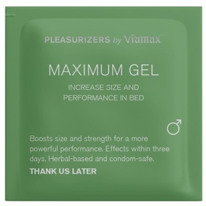 Viamax Maximum Gel Sachets 20 x 3 ml produkt bild