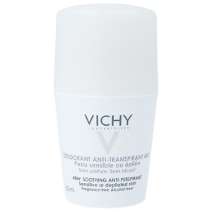 Vichy 48H Soothing Deo antiperspirant uten parfyme 50 ml produktbilde