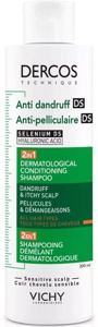 Vichy Dercos 2-i-1 Skælshampoo og balsam til tørt hår produktbillede