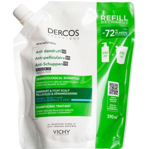 Vichy Dercos Anti-Dandruff Shampoo Oily/Normal Hair Refill produktbillede