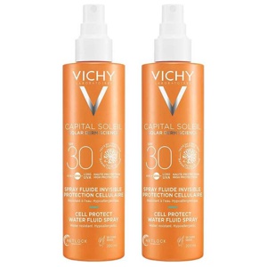 Vichy Capital Soleil Cell Protect Spray LSF 30, 2x200 ml Spray Produktbild