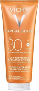 Vichy Capital Soleil Invisible Hydrating Protective Milk SPF30 - 300 ml. produktbillede