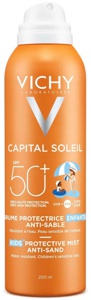 Vichy Capital Soleil Kids Protective Mist Anti-Sand SPF 50+ 200 ml produktbillede