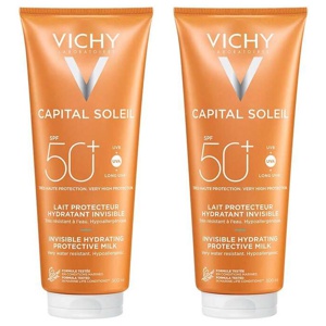 Vichy Capital Soleil Sonnenschutz-Milch LSF 50+ für Gesicht und Körper, 2x300 ml Milch Produktbild