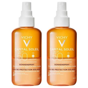 Vichy Capital Soleil Sonnenspray braun LSF 50, 2x200 ml Spray Produktbild