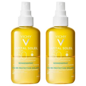 Vichy Capital Soleil Sonnenspray + Hyaluron LSF 50, 2x200 ml Spray Produktbild