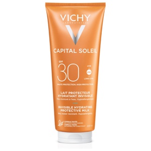 Vichy Capital Soleil usynlig fuktgivende sollotion SPF30 300 ml produktbilde