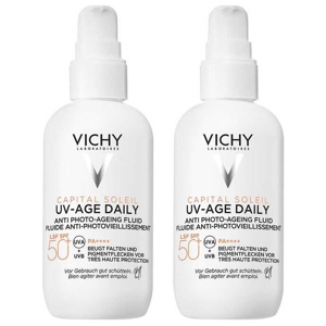 Vichy Capital Soleil UV-Age daily LSF 50 +, 2x80 ml Flüssigkeit Produktbild