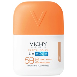 Vichy Capital Soleil Uv Aqua Hydrating Fluid Tinted SPF50 50 ml produktbilde