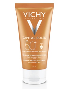 Vichy Capital Soleil Velvety Face Cream SPF50+, 50 ml produktbilde